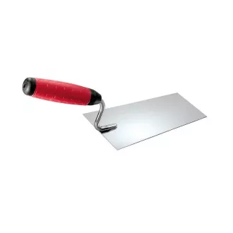   HM Müllner kőműveskanál, vakolókanál 160mm, rozsdamentes, műanyag nyél, BW-KS160K