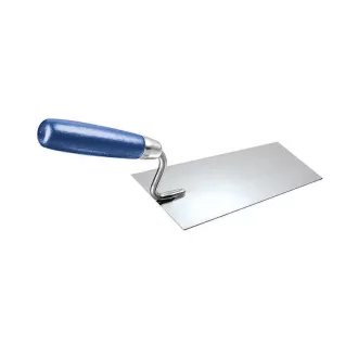   HM Müllner kőműveskanál, vakolókanál 180mm, rozsdamentes, fa nyél, BW-KS180