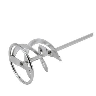   HM Müllner spirál keverőszár gyűrűvel 120x600mm- 10mm, horganyzott, BW-WR120