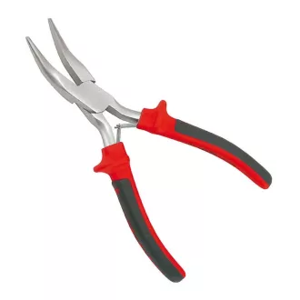   HM Müllner Ergonomic telefonfogó hajlított, 125mm, műszerész, EGZ125HG-L