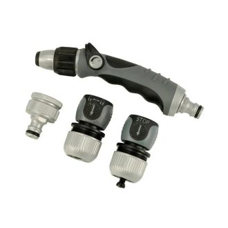   HM Müllner kerti locsolótömlő csatlakozó készlet 4db locsolófejjel GT-GS12+ GT-HS12+ GT-SA12+ GT-SA12S, GT-AG4