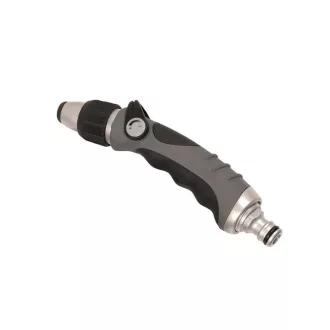   HM Müllner kerti locsolófej, 1/2", alumínium öntvény, fokozatmentesen állítható, gyorscsatlakozóval, GT-GS12