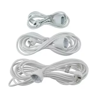 HM Müllner hosszabító kábel 3m, fehér, K3M