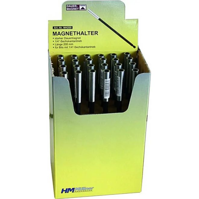 HM Müllner bitbefogó 1/4", mágneses, 60mm, Standard, MH61