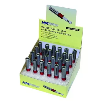   HM Müllner bitbefogó 1/4", mágneses, 66mm, vékony, MH66