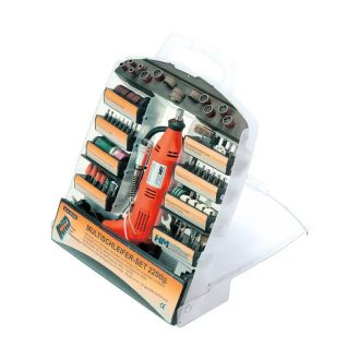   HM Müllner Multi csiszológép készlet 220 részes 130W, 230 V, MS130CE