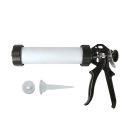 HM Müllner kartuskinyomó, kittkinyomó pisztoly 310ml, Alumínium henger, adagolócsúccsal és adapterrel, P168-A