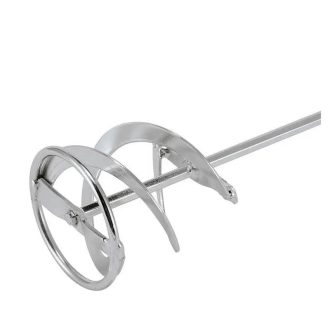   HM Müllner spirál keverőszár gyűrűvel 90x500mm- 8mm, horganyzott, QU-2