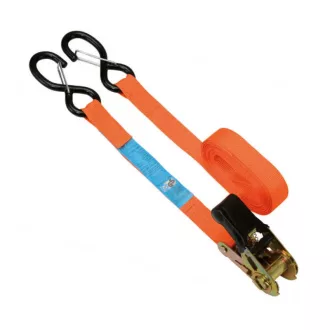   HM Müllner rögzítő heveder, spanifer 2 részes racsni+biztonsági kampó (4,75+0,25m) 5mx25mm, PES, 700, R2015S