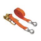 HM Müllner rögzítő heveder, spanifer 2 részes karabíner+biztonsági kampó 8mx50mm, PES, 4000daN, R203K