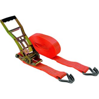   HM Müllner rögzítő heveder, spanifer 2 részes húzó racsni+kampó (7,5+0,5m) 8mx50mm, PES, 5000daN, R208S