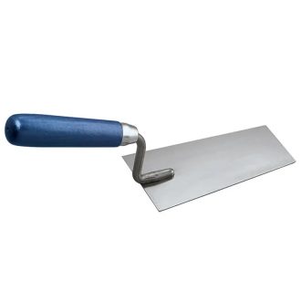   HM Müllner kőműveskanál, vakolókanál 180mm, rozsdamentes, egyenes nyak, fa nyél, R3024