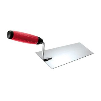   HM Müllner kőműveskanál, vakolókanál 180mm, rozsdamentes, műanyag nyél, egyenes nyakú, R3024K