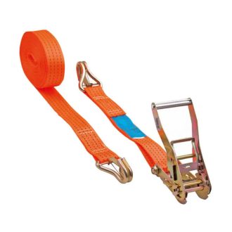   HM Müllner rögzítő heveder, spanifer 2 részes kampóval 8mx50mm, PES, 4000daN, R302S