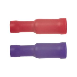   HM Müllner banánhüvely, szigetelt 4mm átmérő, piros, 20db/bliszter, R740