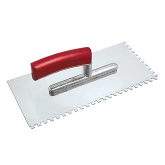   HM Müllner fogazott glettvas E6 280x130mm, rozsdamentes, lakkozott fa fogantyú, R8022K