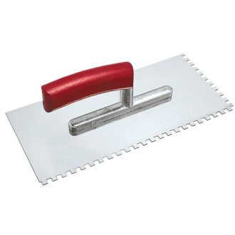   HM Müllner fogazott glettvas E10 280x130mm, rozsdamentes, műanyag markolat, R8023