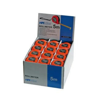   HM Müllner mérőszalag 5mx19mm, Profi, bevizsgált, Quickstop funkcióval, RK519