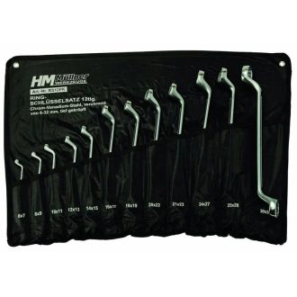  HM Müllner csillagkulcs készlet, 12 részes, 6-32mm, Profi, RS12PK