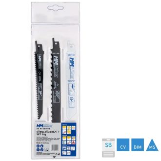   HM Müllner kardfűrészlap választék CV, BI-metal, 3 részes B-3540, SB-2240, SB-0144, SB-0044S