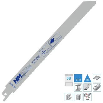   HM Müllner kardfűrészlap HSS BI-Metal 65-67 HRC 230x210x1,8x14x19x0,9mm, Vágási vastagság 2-8mm 2db/csom, SB-1644