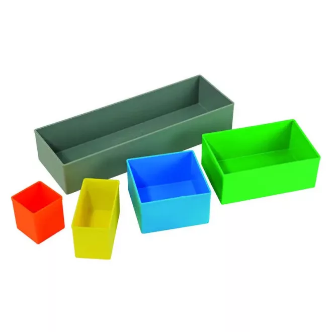 HM Müllner szortírozó doboz 54x54x63mm, narancssárga, SB3