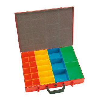   HM Müllner szortírozó, alkatrésztároló koffer 23 rekeszes 440x330x66mm, SK623