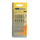 HM Müllner dekopírfűrészlap, szúrófűrészlap CV, 5db/csom 100x75x4x6x8x1,45mm Vágási vastagság 10-45mm, SS-1303