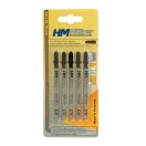 HM Müllner dekopírfűrészlap, szúrófűrészlap CV, 5db/csom 100x75x2x12x8x1,45mm Vágási vastagság 3-60mm, SS-1360