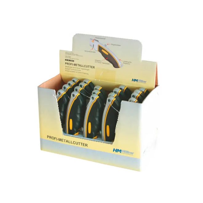 HM Müllner cserélhető trapézpengés kés 60mm, kétkomponensű markolat, T8017