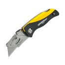 HM Müllner cserélhető trapézpengés kés 60mm, műanyag ház, összecsukható, T8018