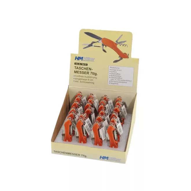 HM Müllner multifunkciós szerszám 7 részes, narancs, TM-7O