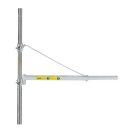 HM Müllner csörlőtartó konzol, forgatható WE250, WE400, WE600 csörlőkhöz, WE-ARM