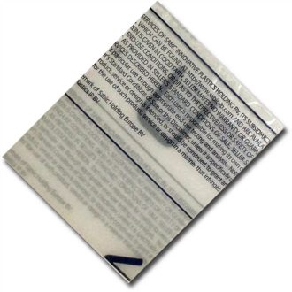 Védőplexi 90x110mm GW-1, 1000H, 312290-1