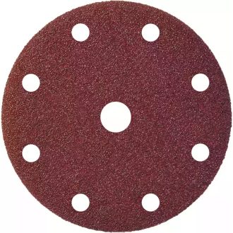   Klingspor tépőzáras csiszolótárcsa 150mm P40-GLS1(8+1lyuk)-PS 22 K-fa,általános fém, 6520