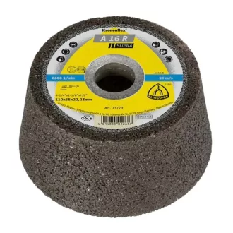  Klingspor fazékkorong,fazékkő 110x55x22,2mm domborított-A 16 R SUPRA-acél, 13729
