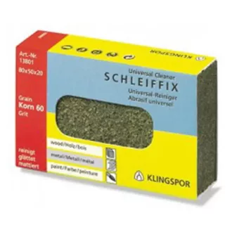   Klingspor csiszoló hasáb 18db/klt 80x50mm6xP60/120/240-SFK 655-festék/lakk,üveg/kő,fa,műa.bőr,ált.fém, 72129
