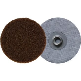   Klingspor Quick Metal Connect, gyorscsatlakozós tárcsa vlies 50mm-bordó-közepes-QMC 400-festék/lakk/kitt, 295392