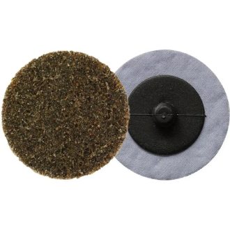   Klingspor Quick Roll Connect, gyorscsatlakozós vlies tárcsa 50mm durva-barna-QRC 800-általános fém, 295413