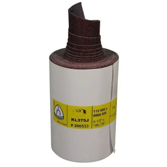   Klingspor csiszolószalag-vászon alapú 115x5000mm P220-KL 375 J-fa, fém, 301053