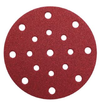   Klingspor tépőzáras csiszolótárcsa 150mm P120-GLS51(8+8+1lyuk)-PS 22 K-fa,általános fém, 305560