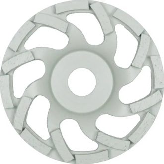   Klingspor gyémántcsiszoló/fazék 100x22,2mm(16/7,2/5,5)-DS 600 S-beton,samott,terméskő,falazó elem, tégla, 331022