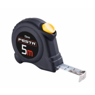   Lev Festa mérőszalag 3mx16mm, automatikus fék, gumizott, CE II. oszt., 11333