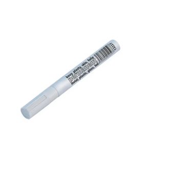   Lev alkoholos jelölőfilc, permanent marker, kerek fej, alumínium test, hőálló 80C fokig, fehér, 13227