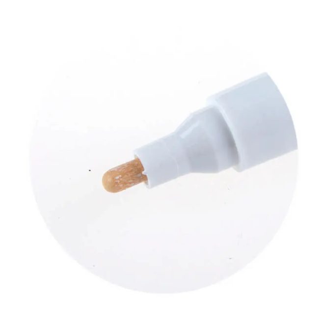 Lev alkoholos jelölőfilc, permanent marker, kerek fej, alumínium test, hőálló 80C fokig, fehér, 13227