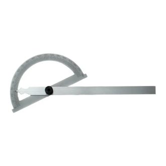   Lev Festa szögmérő, szögmásoló fogókarral 0°- 180°- 150x200mm, inox, 14060