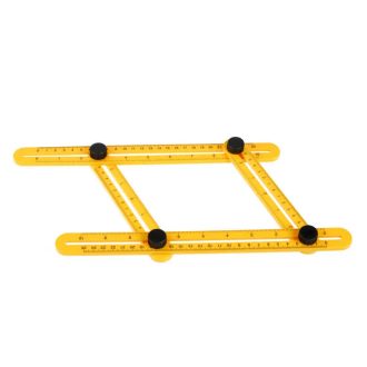 Lev többcélű vonalzó 250x120mm, műanyag, 14480