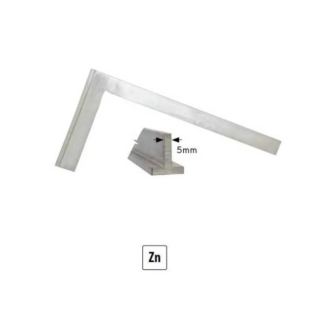 Lev talpas derékszög 400x200mm, ZN/horganyzott, 14493
