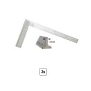 Lev talpas derékszög 600x300mm, ZN/horganyzott, 14494