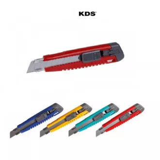   Lev KDS tapétavágó, törhető pengés kés LC405, 18mm + 1 pótpenge, kék, 16002